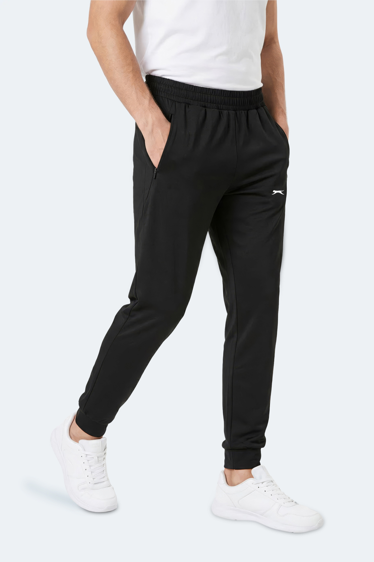 SLAZENGER REVOLVEX Erkek Siyah Eşofman Altı görsel 5