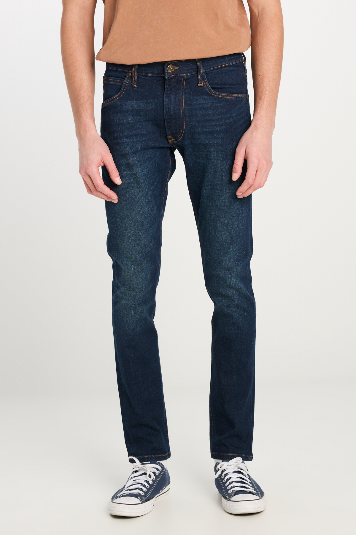 Lee Luke Slim Fit Düşük Bel Denim Esnek Jean Pantolon görsel 3
