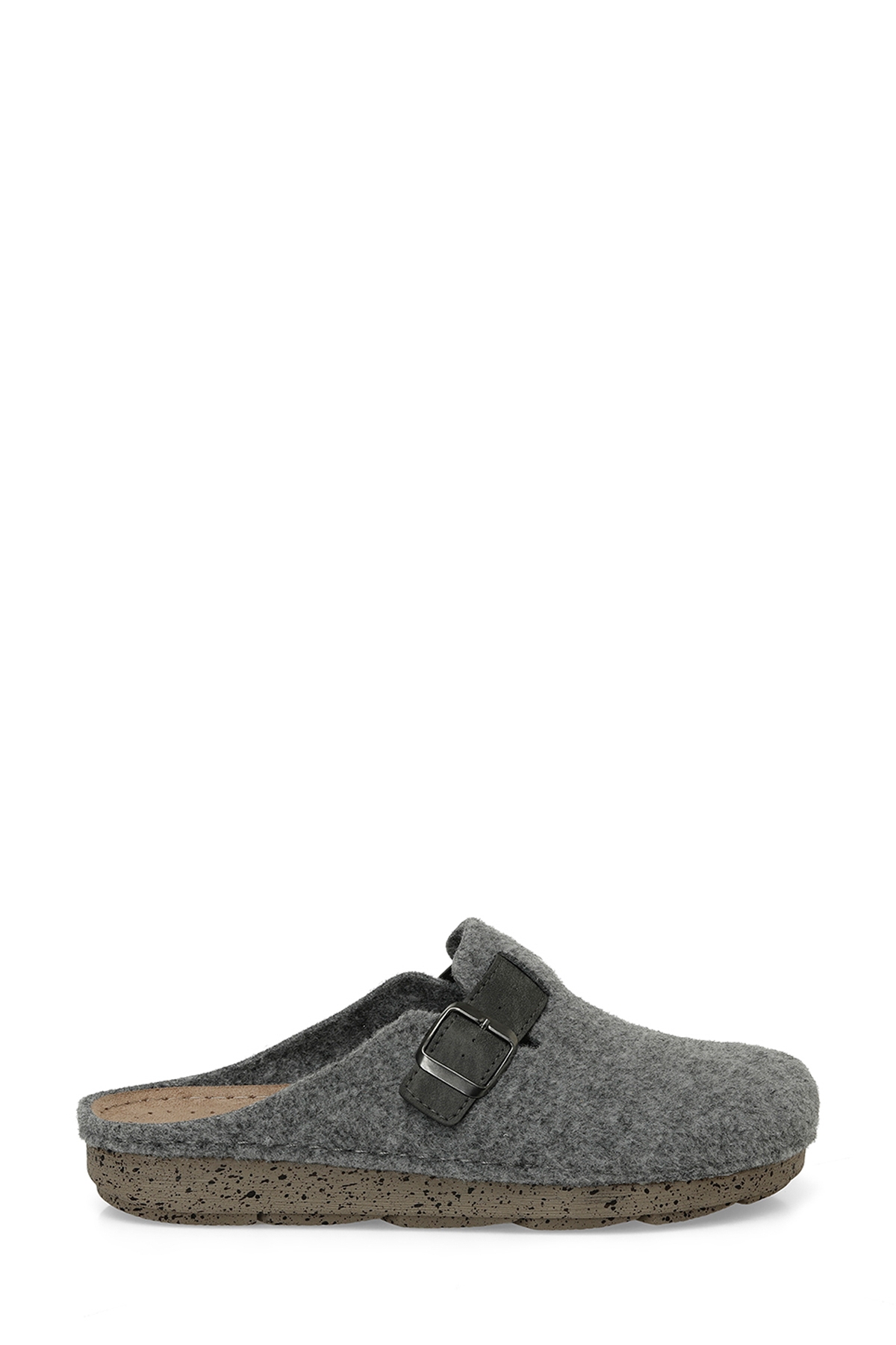 Polaris 610017.M5PR GRI Erkek Önü Kapalı Ayakkabı