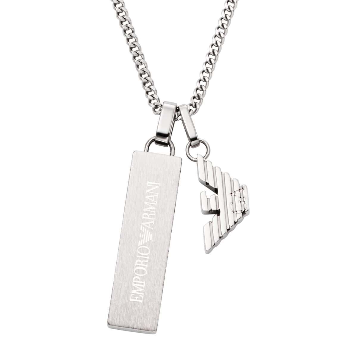 Emporio Armani AJEGS3306-040 Erkek Kolye