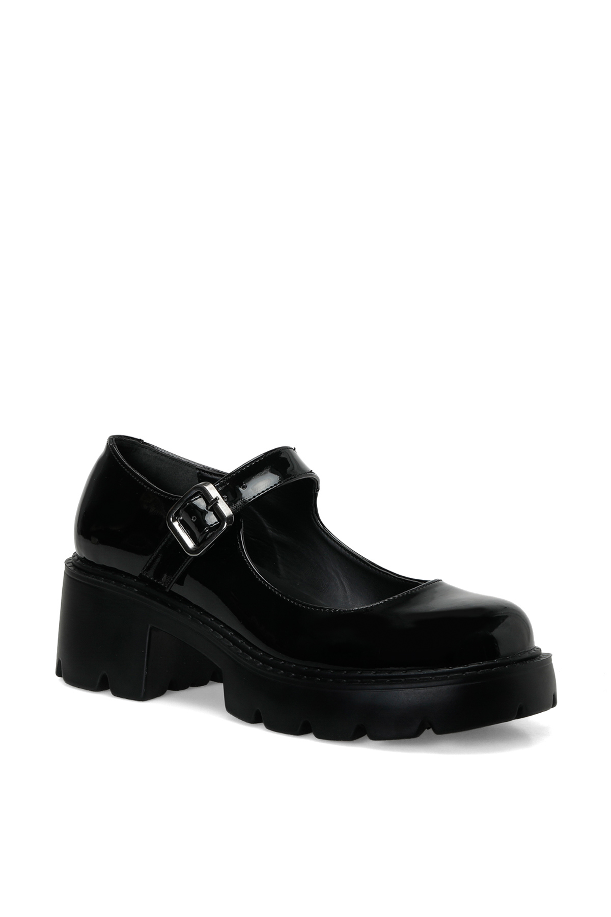 Polaris 326500.Z Siyah Kadın Loafer görsel 2