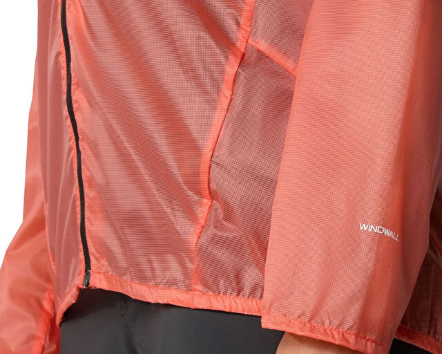The North Face W Windstream Shell Kadın Ayarlanabilir Outdoor Yağmurluk NF0A87HFGTH1 Kırmızı görsel 3