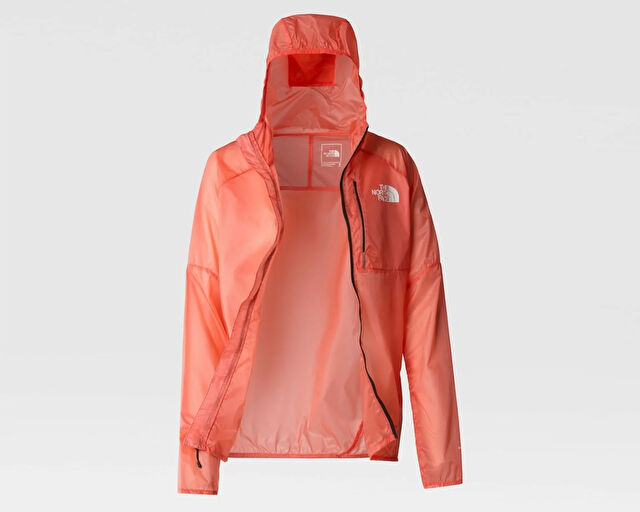 The North Face W Windstream Shell Kadın Ayarlanabilir Outdoor Yağmurluk NF0A87HFGTH1 Kırmızı görsel 5