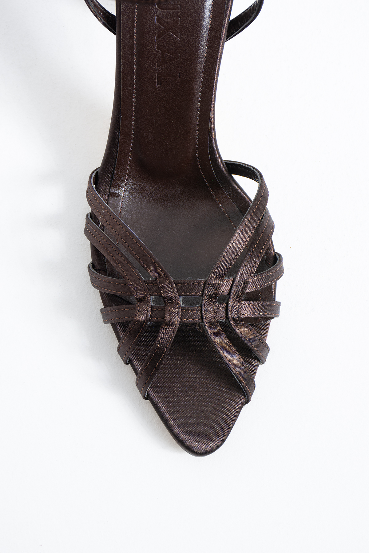 DUXAL SHOES Molly Kadın Çok Bantlı Bilekten Bağlamalı Topuklu Ayakkabı görsel 2