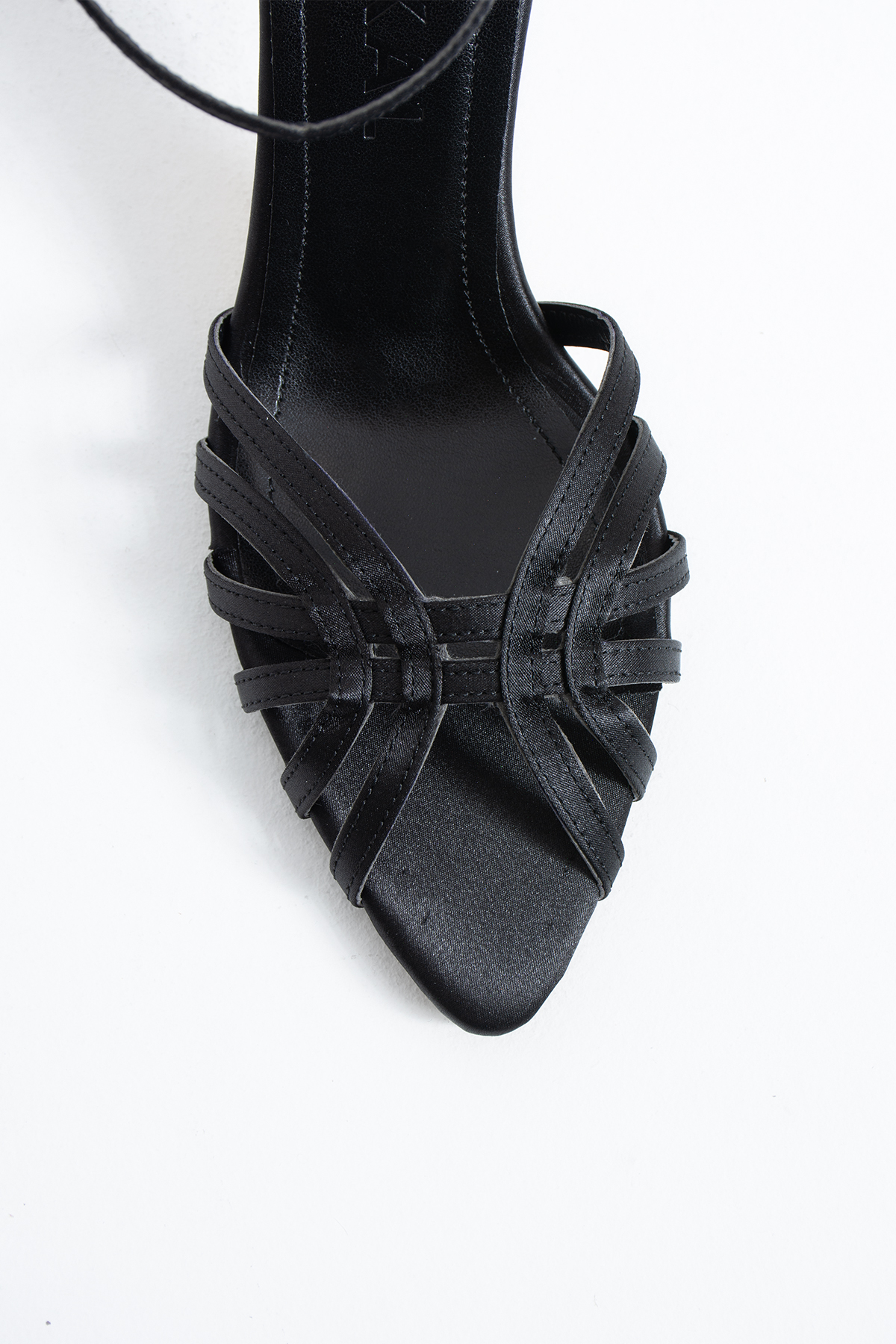 DUXAL SHOES Molly Kadın Çok Bantlı Bilekten Bağlamalı Topuklu Ayakkabı görsel 2
