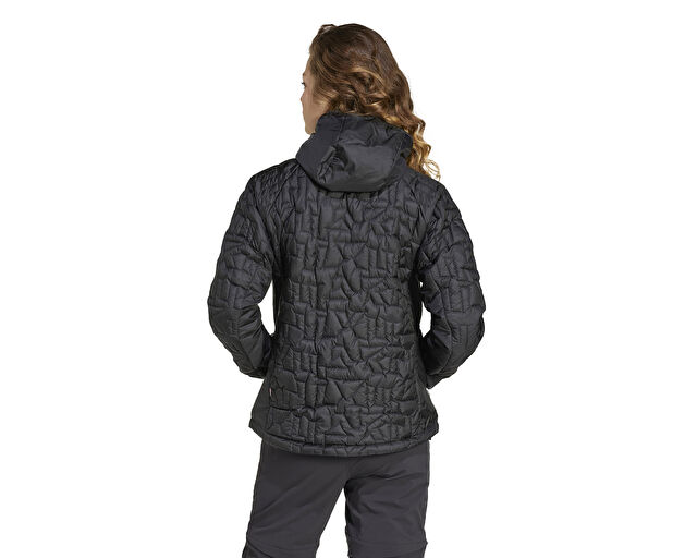 Adidas W Terrex Xpr Lf Ho Jkt Kadın Outdoor Montu IT3229 Siyah görsel 5