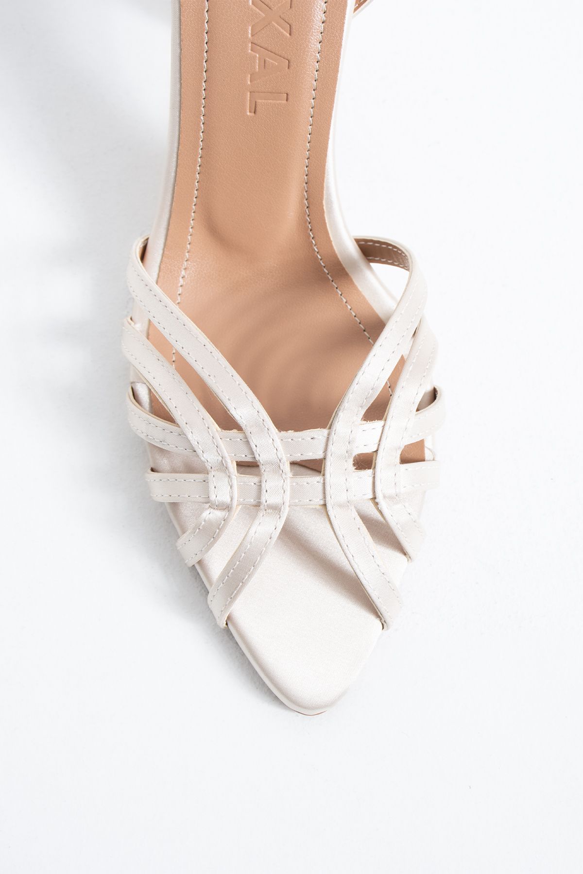 DUXAL SHOES Molly Kadın Çok Bantlı Bilekten Bağlamalı Topuklu Ayakkabı görsel 2