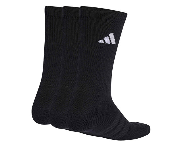 Adidas C Ess Crw 3P Çorap (3 Çift) KC9626 Siyah görsel 2