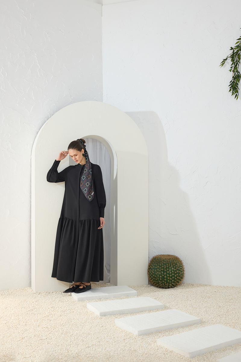 AKER Siyah Mevlana Ferace