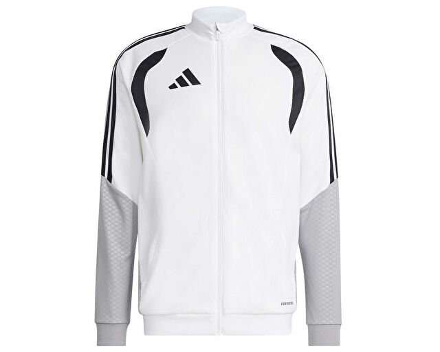 Adidas Tiro 26 Competition Tr Jkt Erkek Futbol Kamp Fermuarlı Sweatshirt KA7682 Beyaz görsel 7