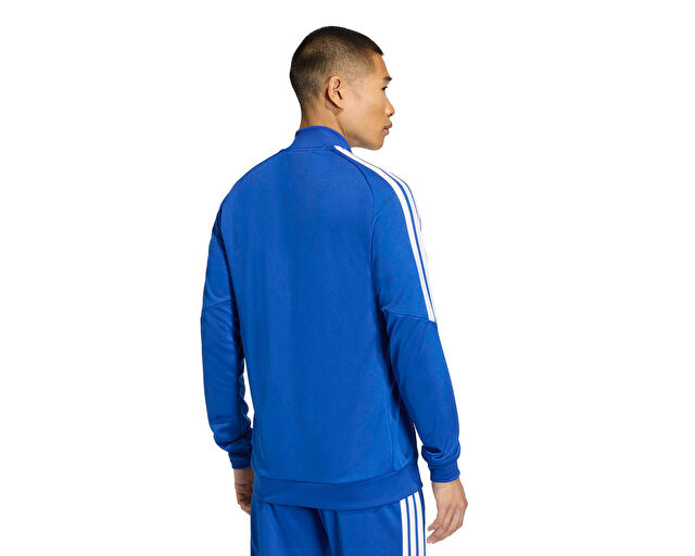 Adidas Tiro26L Tr Jkt Erkek Futbol Kamp Fermuarlı Sweatshirt JY7210 Mavi görsel 2