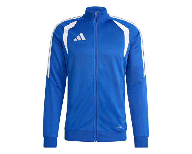Adidas Tiro26L Tr Jkt Erkek Futbol Kamp Fermuarlı Sweatshirt JY7210 Mavi görsel 5