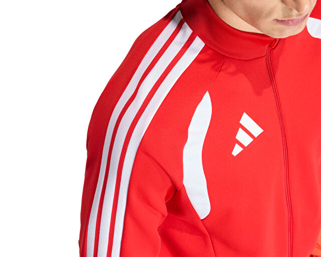 Adidas Tiro 26 Competition Tr Jkt Erkek Futbol Kamp Ceketi KA7681 Kırmızı görsel 5
