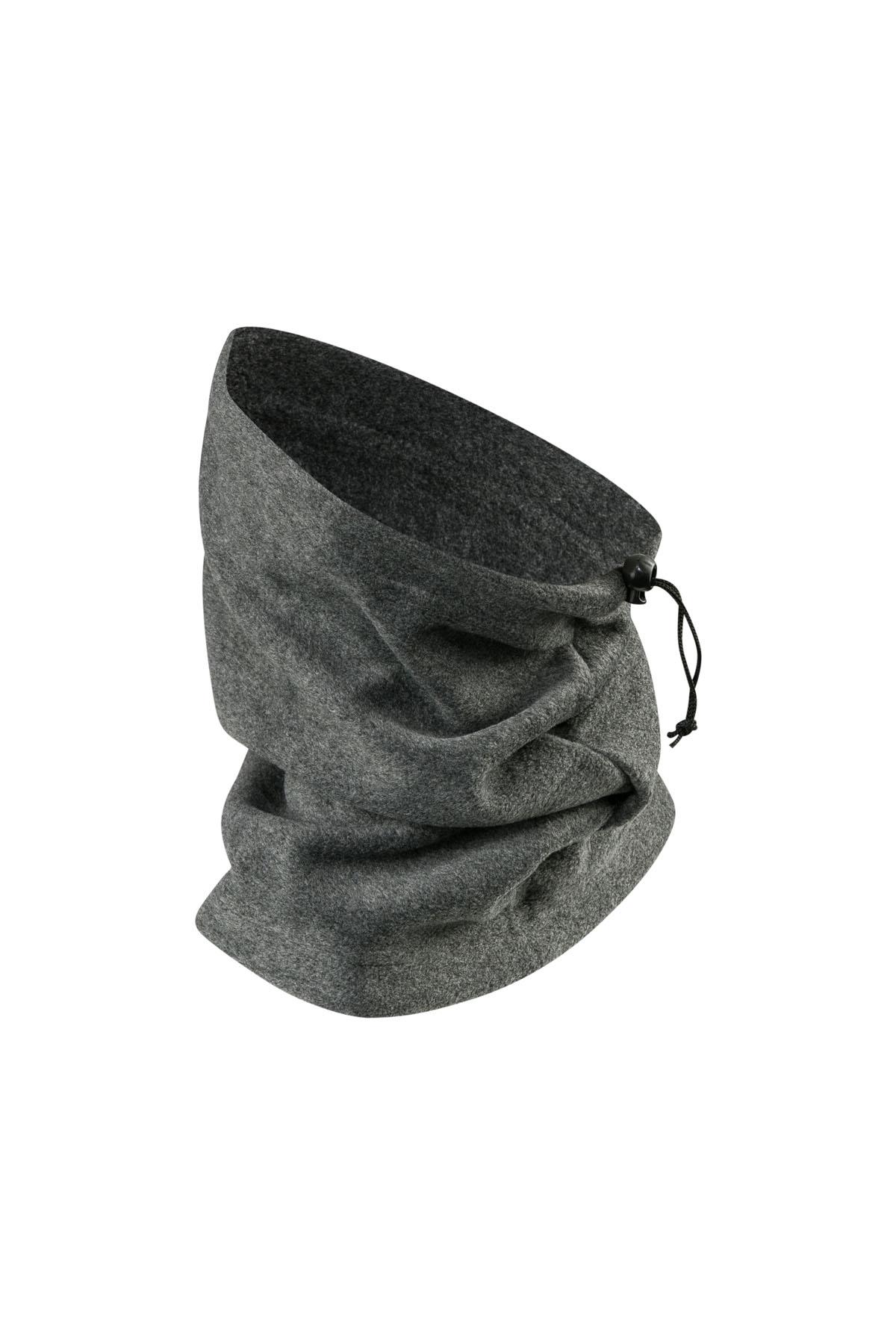 2AS Balimo Unisex İpli Polar Bere Antrasit görsel 4