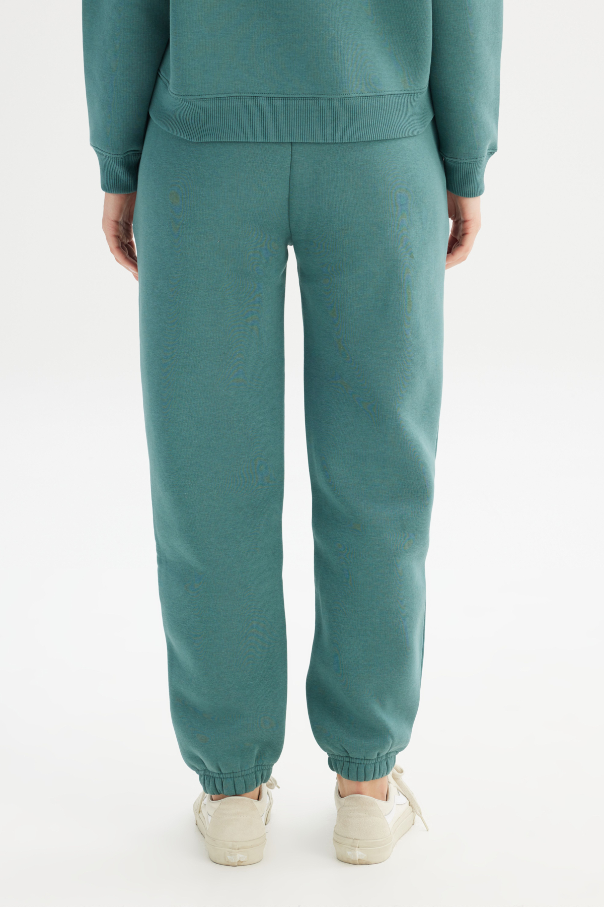 Wrangler Regular Fit Normal kesim Ribanalı Paça Yeşil Jogger Sweatpant görsel 5