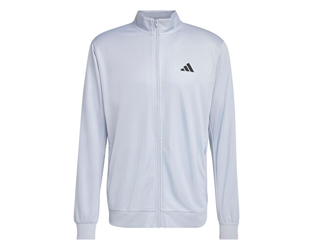 Adidas We Allset 3S Tt Erkek Futbol Kamp Ceketi KC5293 Gri görsel 3