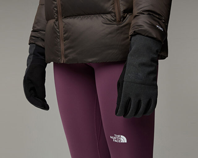 The North Face W Apex Etip Glove Eldiven NF0A89RADYZ1 Gri görsel 2