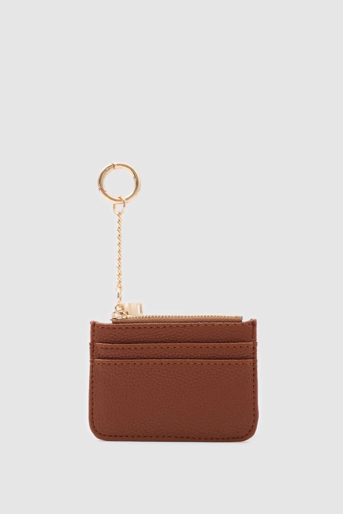 Shulebags Nook Fermuarlı Charm Kartlık Taba görsel 4