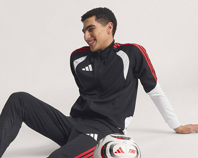 Adidas Tiro26C Tr Jkt Erkek Futbol Kamp Ceketi KA7680 Siyah görsel 3
