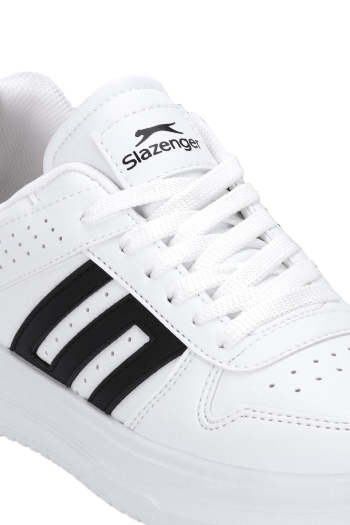 SLAZENGER ZENVORA I Kadın Beyaz / Siyah Günlük Spor Ayakkabısı görsel 4