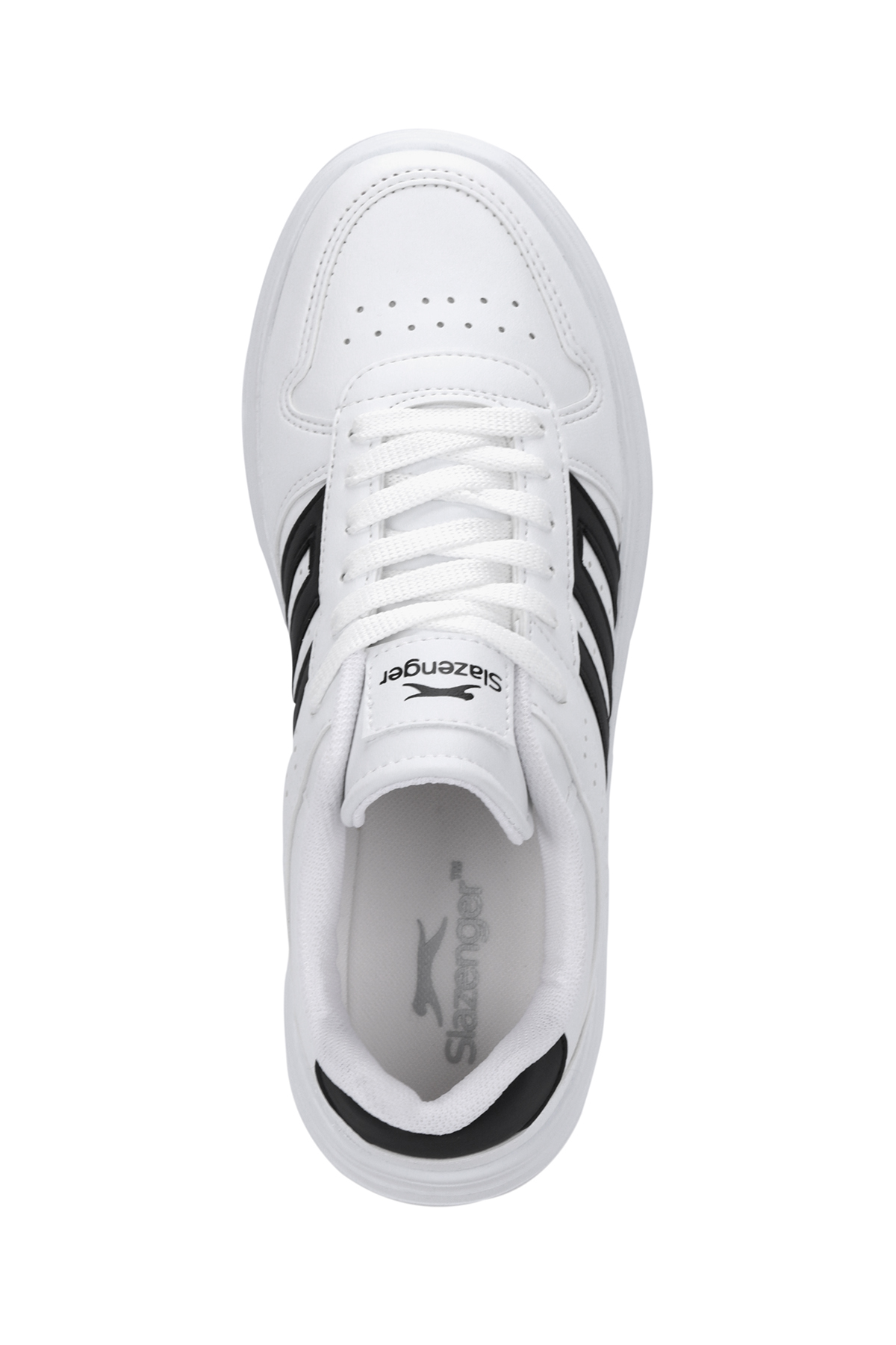 SLAZENGER ZENVORA I Kadın Beyaz / Siyah Günlük Spor Ayakkabısı görsel 5