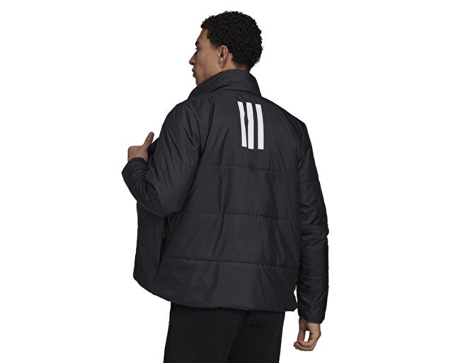 Adidas Bsc 3S ins Jkt Erkek Günlük Mont HG8758 Siyah görsel 2
