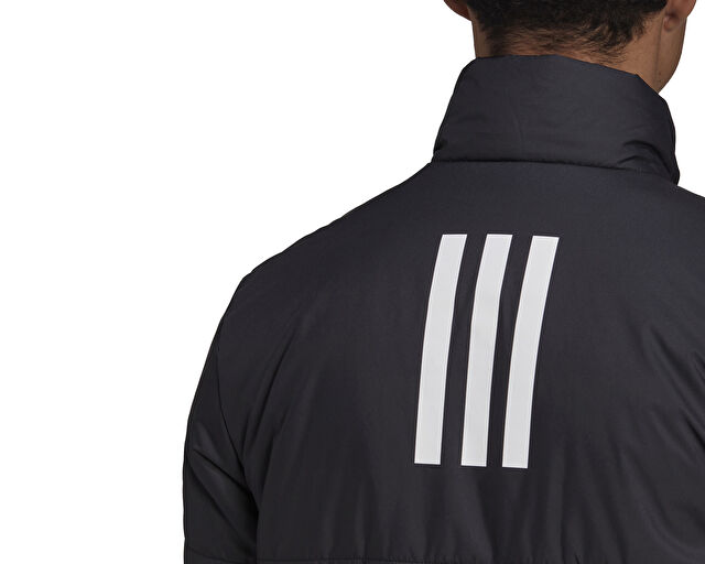 Adidas Bsc 3S ins Jkt Erkek Günlük Mont HG8758 Siyah görsel 6
