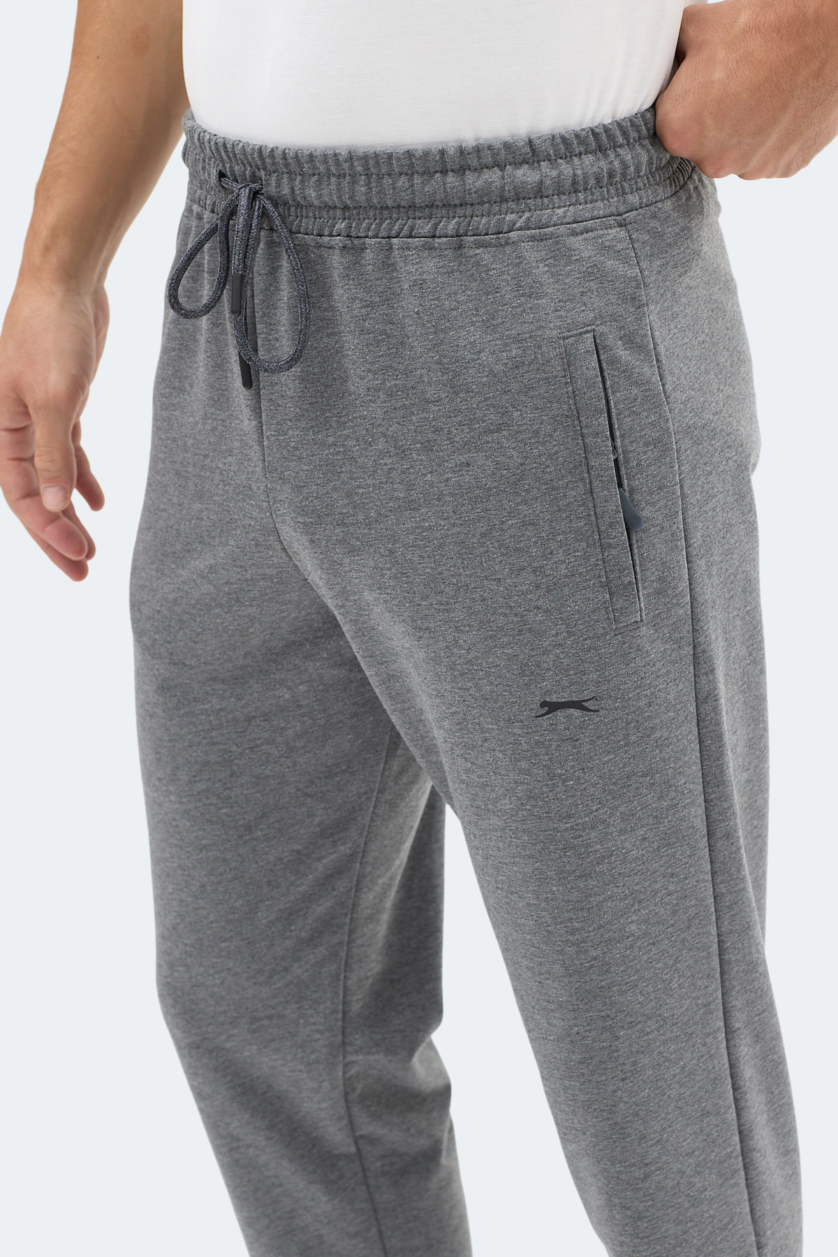SLAZENGER IMPRINT I Erkek Koyu Gri Eşofman Altı görsel 5