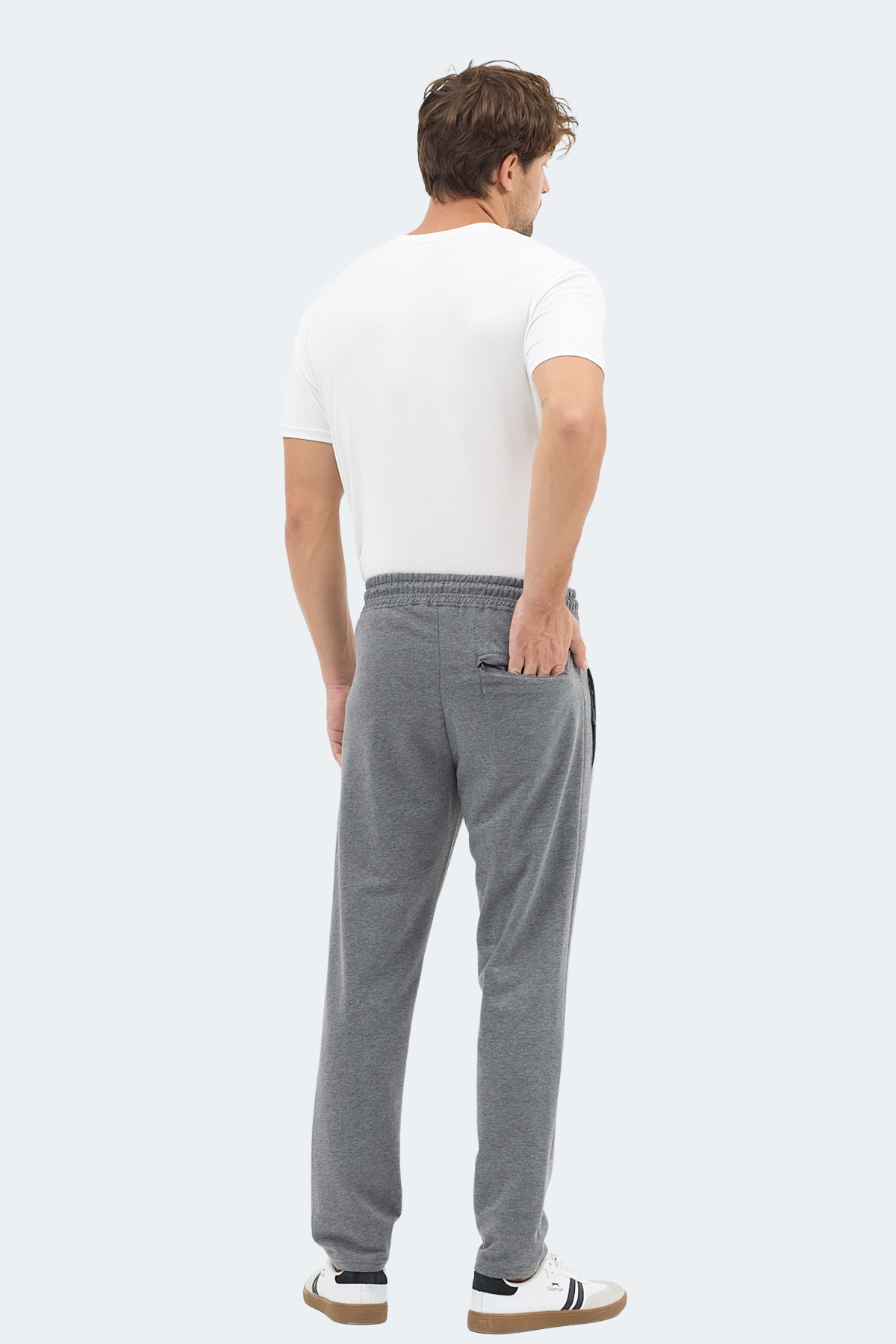 SLAZENGER IMPRINT I Erkek Koyu Gri Eşofman Altı görsel 6