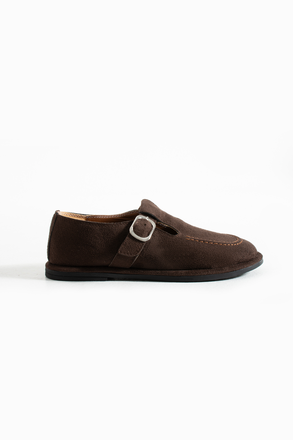 DUXAL SHOES Arabella Kadın Süet Toka Detaylı Günlük Loafer Ayakkabı görsel 2
