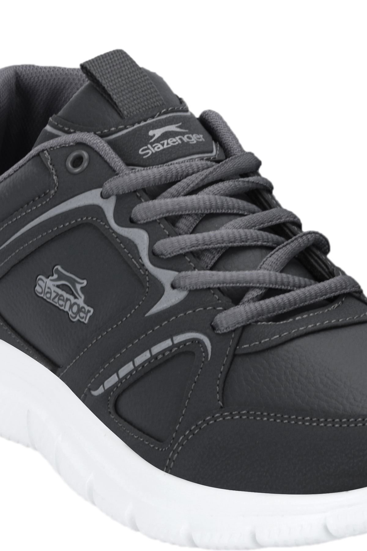 SLAZENGER CIRELLI Erkek Koyu Gri Koşu & Yürüyüş Spor Ayakkabısı görsel 4