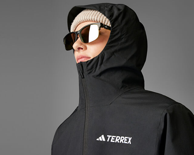 Adidas W Terrex Mt Ess 3In1 J Kadın Outdoor Montu JM8707 Siyah görsel 3