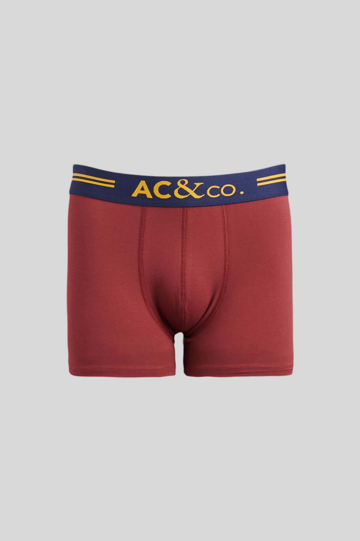 AC&Co / Altınyıldız Classics Erkek Lacivert-Bordo-Antrasit Premium Pamuklu 3'lü Paket Esnek Boxer görsel 3