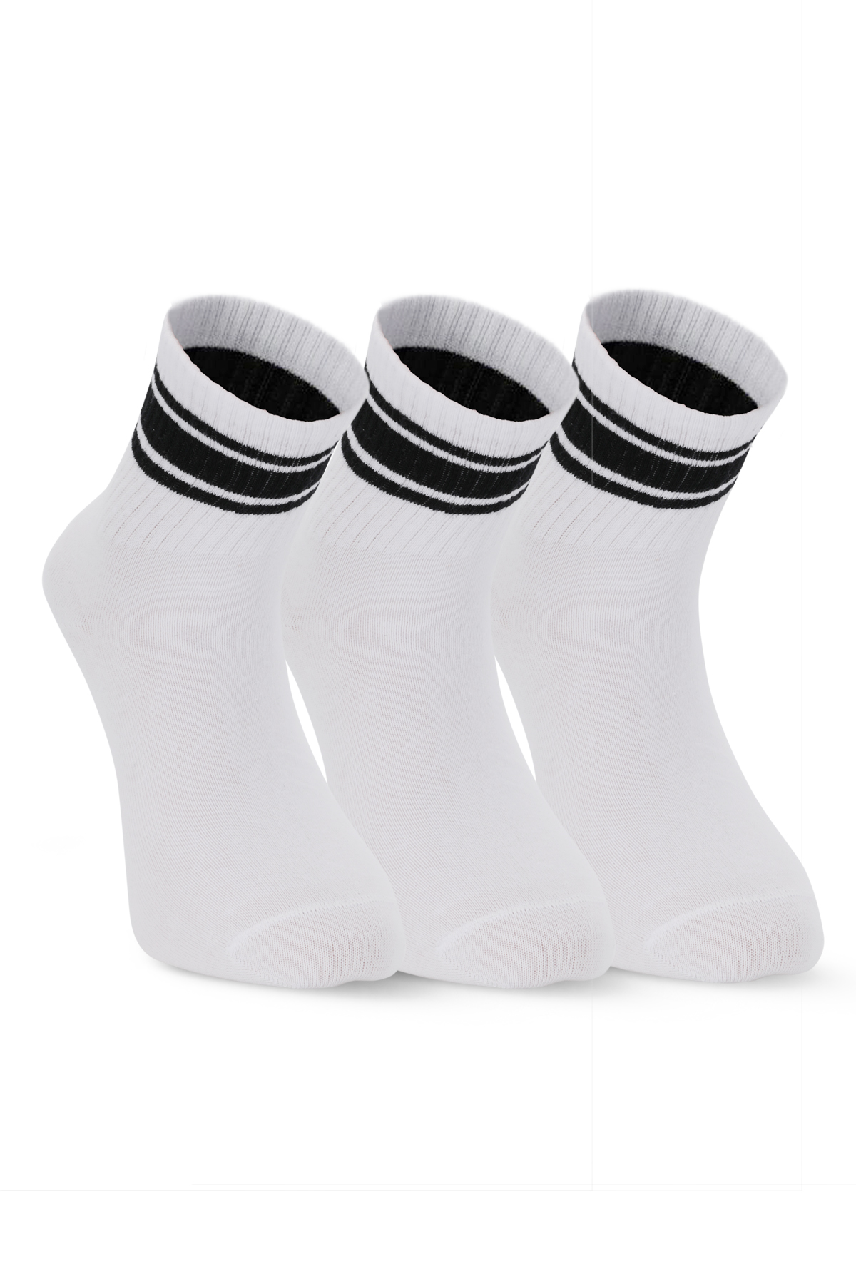 SLAZENGER JELLY 3 lü Erkek Beyaz Çorap