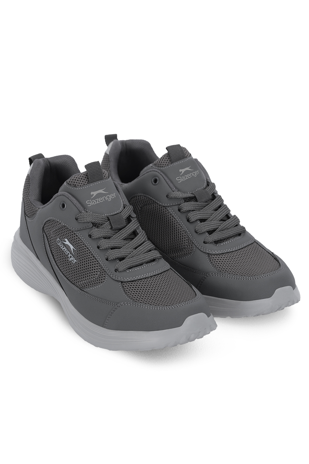 SLAZENGER ARONIX I Erkek Koyu Gri Koşu & Yürüyüş Spor Ayakkabısı görsel 2