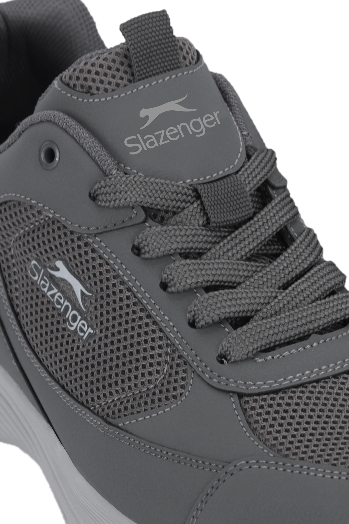 SLAZENGER ARONIX I Erkek Koyu Gri Koşu & Yürüyüş Spor Ayakkabısı görsel 4