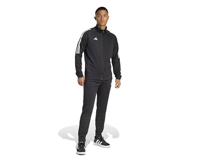 Adidas M Sereno Ts Erkek Futbol Eşofman Takımı JZ0300 Siyah görsel 4