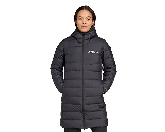 Adidas W Terrex Mt Down Parka Kadın Outdoor Montu JM8729 Siyah