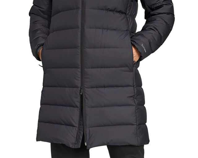 Adidas W Terrex Mt Down Parka Kadın Outdoor Montu JM8729 Siyah görsel 5