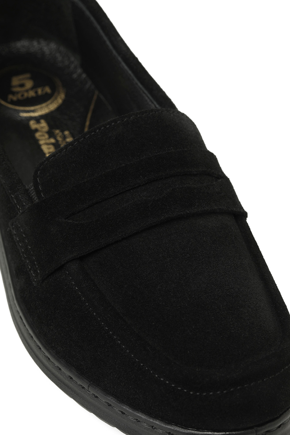 Polaris 5 Nokta 105637.SZ Siyah Kadın Loafer görsel 6