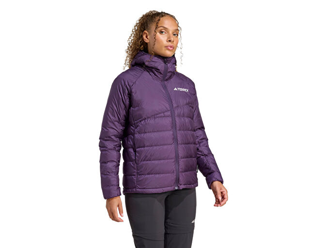 Adidas W Terrex Xpr Down J Kadın Outdoor Montu JL5582 Mor görsel 3