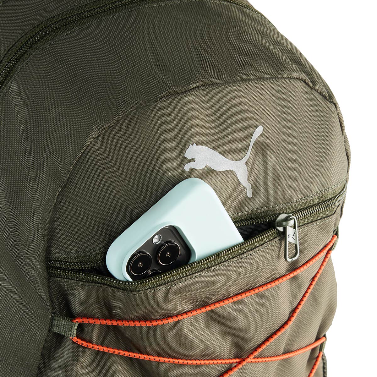 Puma Plus II Haki Sırt Çantası görsel 3