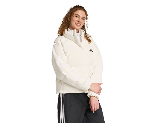 Adidas W Helionic Rlx Kadın Outdoor Mont JX3029 Beyaz görsel 3