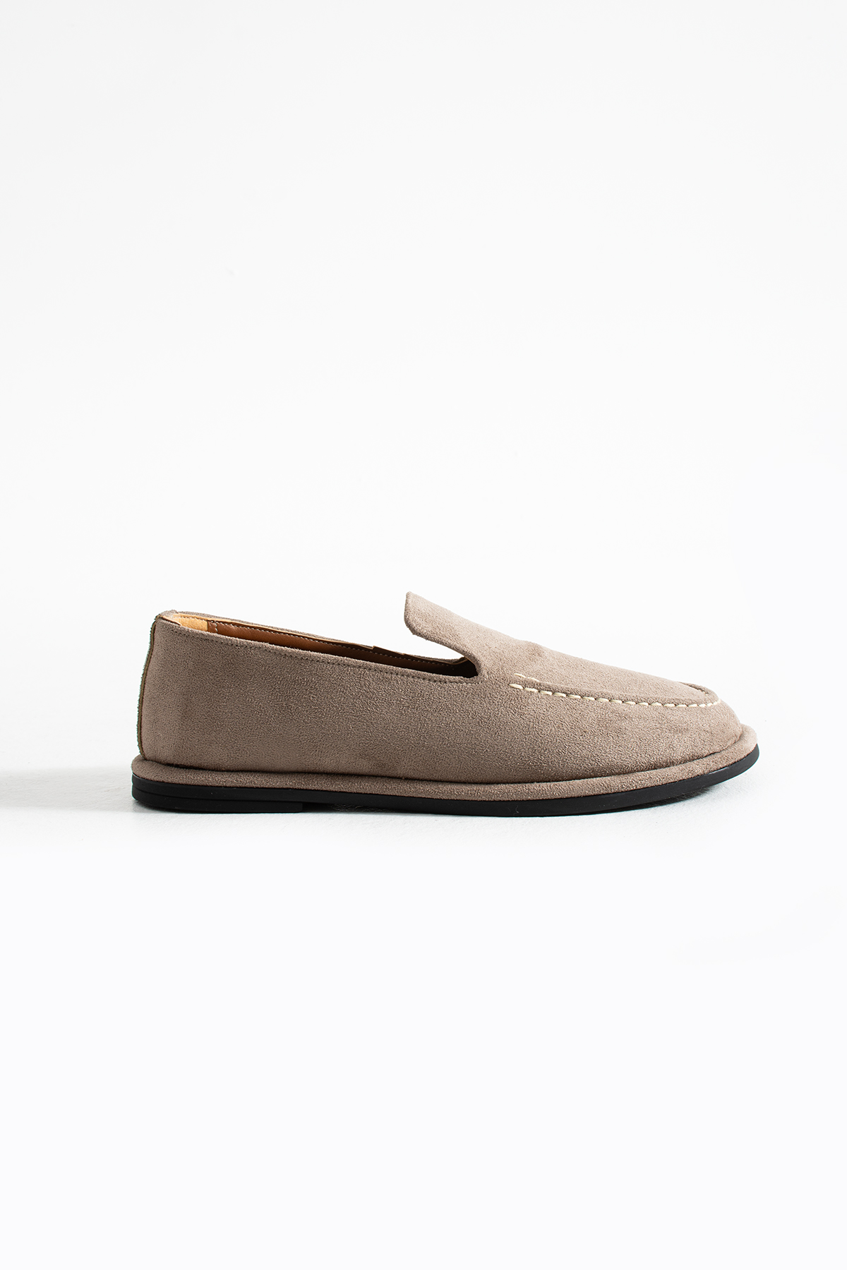 DUXAL SHOES Konforlu Kadın Süet Mokasen Ayakkabı Loafer görsel 2