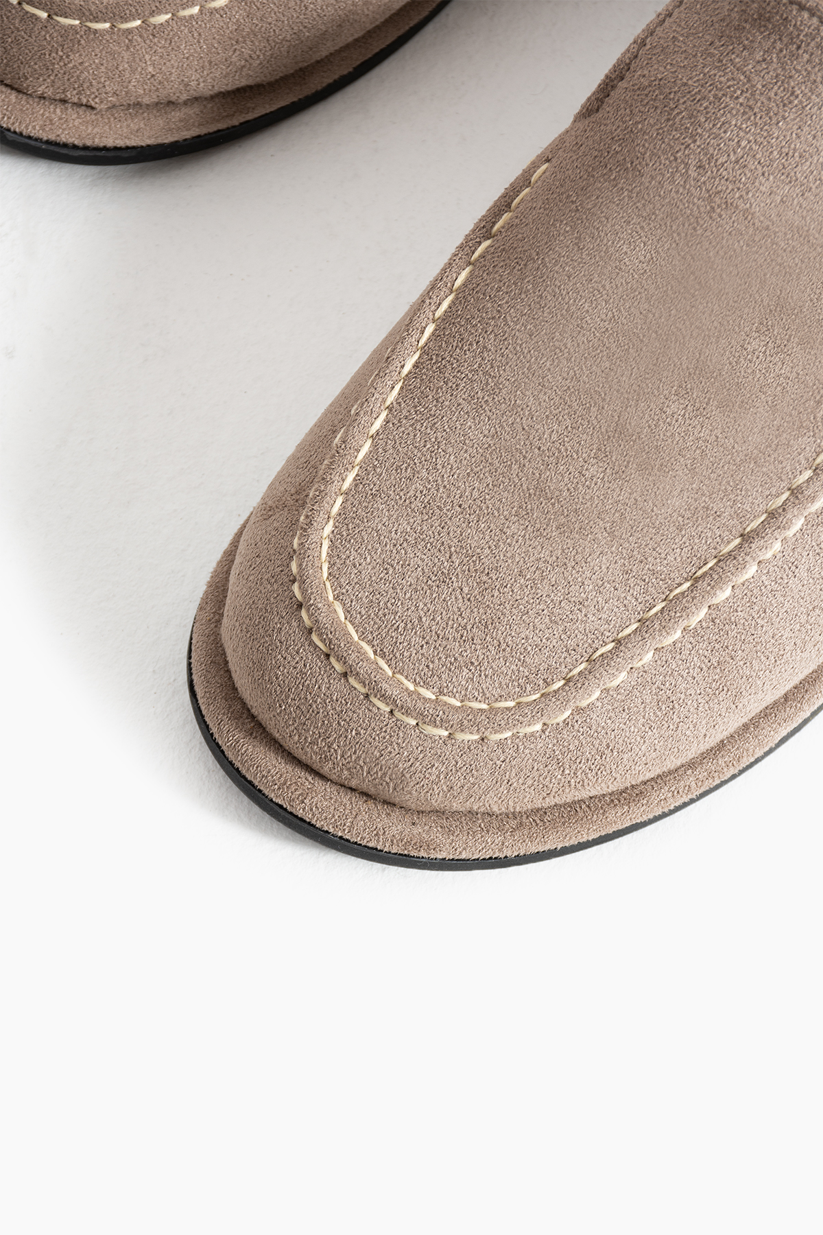 DUXAL SHOES Konforlu Kadın Süet Mokasen Ayakkabı Loafer görsel 6