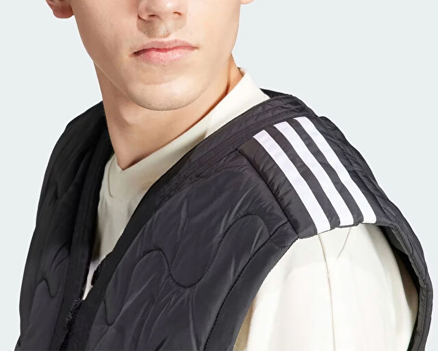 Adidas Nuganic Ins V Erkek Günlük Yelek IN3292 Siyah görsel 3