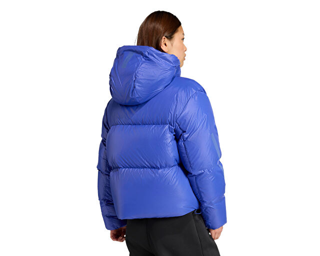 Adidas W Z.N.E. Puffer Kadın Outdoor Mont JW1517 Mavi görsel 4