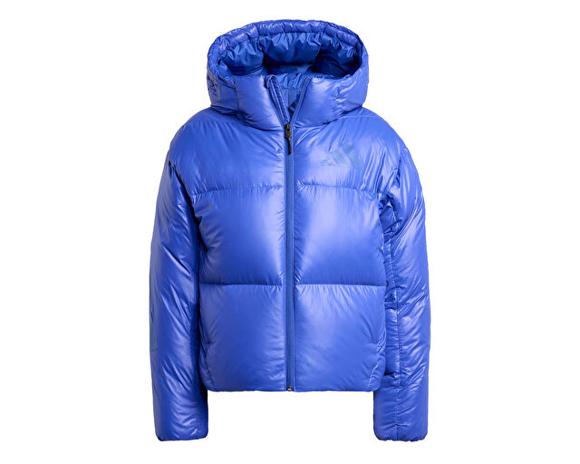 Adidas W Z.N.E. Puffer Kadın Outdoor Mont JW1517 Mavi görsel 8