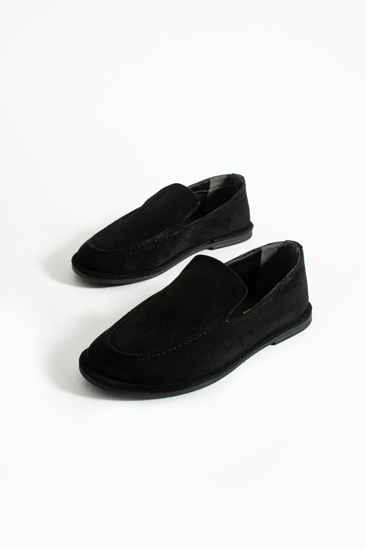 DUXAL SHOES Konforlu Kadın Süet Mokasen Ayakkabı Loafer görsel 4