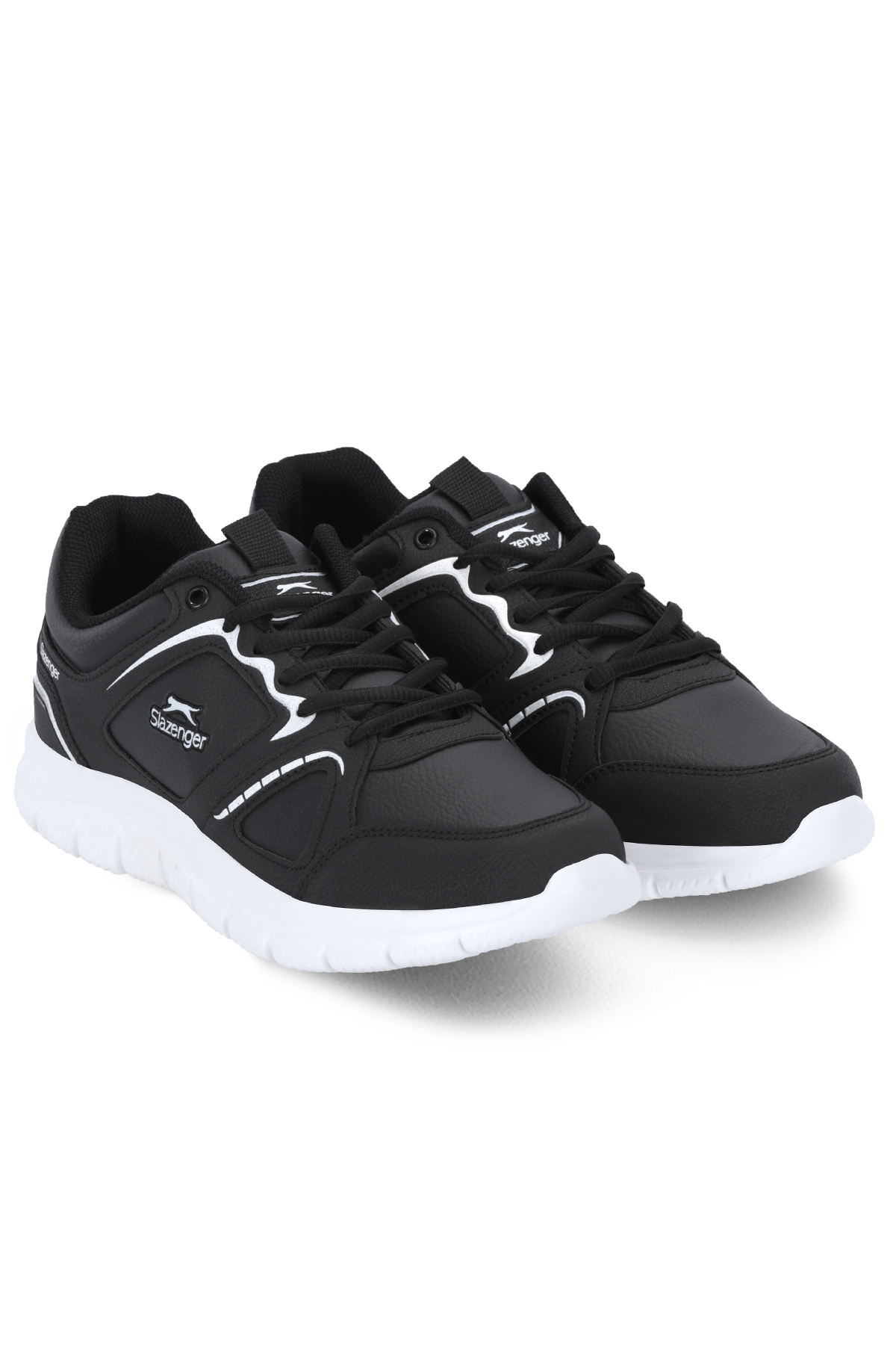 SLAZENGER CIRELLI Erkek Siyah / Beyaz Koşu & Yürüyüş Spor Ayakkabısı görsel 2